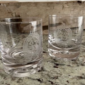 Disneyland Club 33 limited edition whiskey glasses